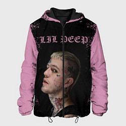 Куртка с капюшоном мужская LiL PEEP, цвет: 3D-черный