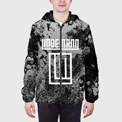 Куртка с капюшоном мужская LINDEMANN, цвет: 3D-черный — фото 2