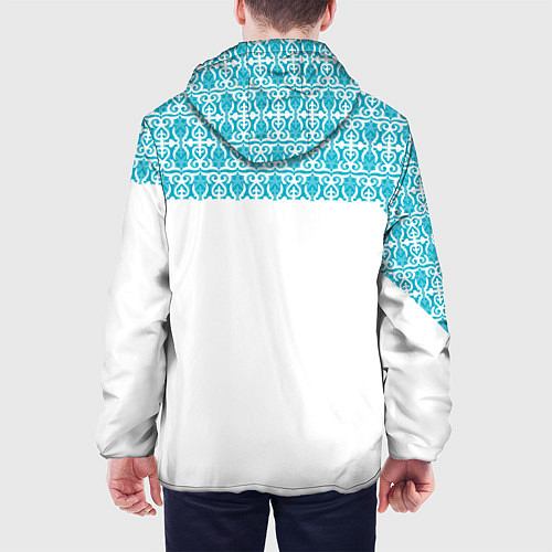 Мужская куртка Казахстан Форма / 3D-Белый – фото 4