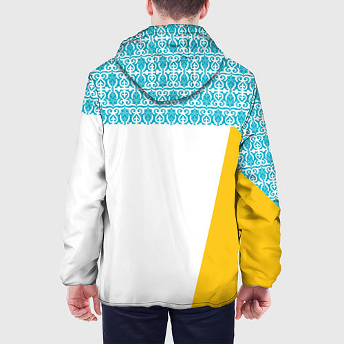 Мужская куртка Казахстан Форма / 3D-Черный – фото 4