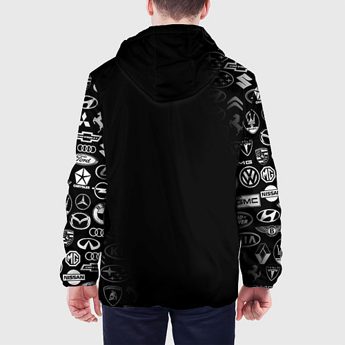 Мужская куртка BMW / 3D-Белый – фото 4