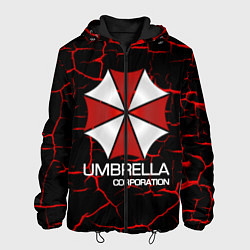 Куртка с капюшоном мужская UMBRELLA CORP, цвет: 3D-черный