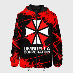 Куртка с капюшоном мужская UMBRELLA CORPORATION, цвет: 3D-черный