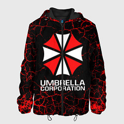 Куртка с капюшоном мужская UMBRELLA CORPORATION, цвет: 3D-черный