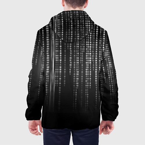 Мужская куртка Hacker / 3D-Белый – фото 4