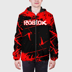 Куртка с капюшоном мужская ROBLOX, цвет: 3D-черный — фото 2