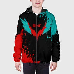 Куртка с капюшоном мужская DMC, цвет: 3D-черный — фото 2