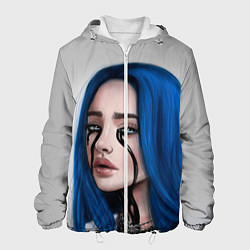 Куртка с капюшоном мужская BILLIE EILISH, цвет: 3D-белый