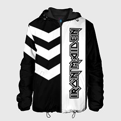 Куртка с капюшоном мужская Iron Maiden, цвет: 3D-черный