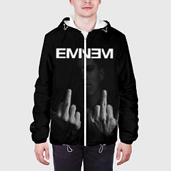 Куртка с капюшоном мужская EMINEM, цвет: 3D-белый — фото 2