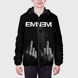 Куртка с капюшоном мужская EMINEM, цвет: 3D-черный — фото 2