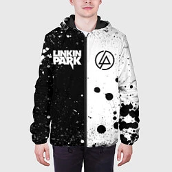 Куртка с капюшоном мужская LINKIN PARK, цвет: 3D-черный — фото 2