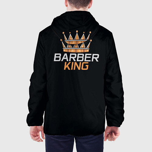 Мужская куртка Barber King Барбер Король / 3D-Белый – фото 4