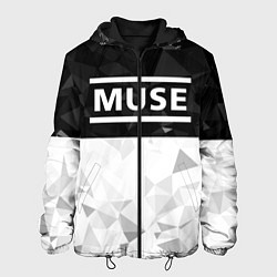Куртка с капюшоном мужская Muse, цвет: 3D-черный