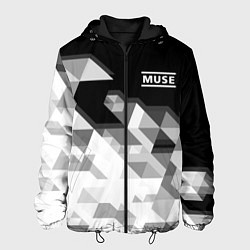 Куртка с капюшоном мужская Muse, цвет: 3D-черный
