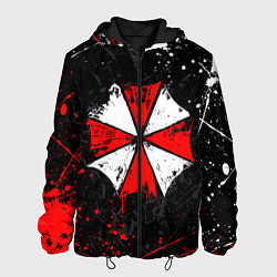 Куртка с капюшоном мужская RESIDENT EVIL UMBRELLA, цвет: 3D-черный