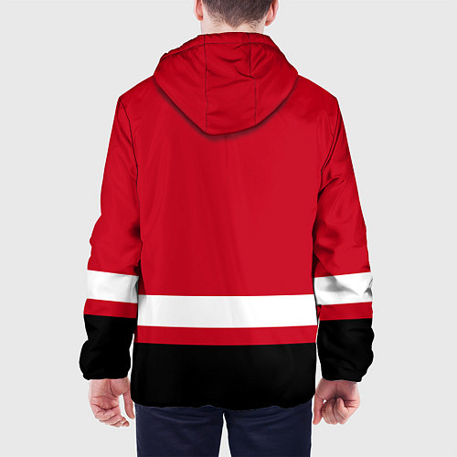 Мужская куртка Chicago Blackhawks / 3D-Белый – фото 4