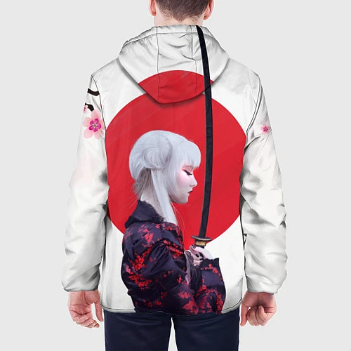Мужская куртка Самурай / 3D-Белый – фото 4