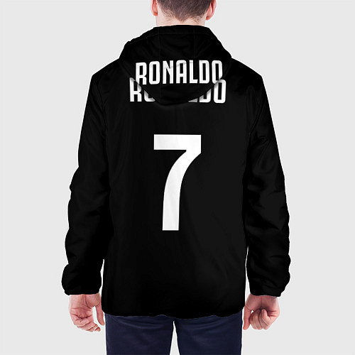 Мужская куртка Форма Ronaldo / 3D-Белый – фото 4