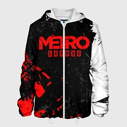 Куртка с капюшоном мужская METRO EXODUS, цвет: 3D-белый