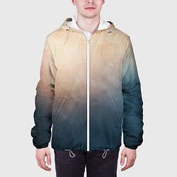 Куртка с капюшоном мужская Тана, цвет: 3D-белый — фото 2