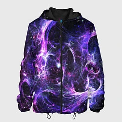 Куртка с капюшоном мужская SPACE, цвет: 3D-черный