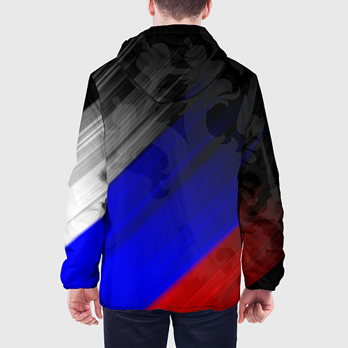 Мужская куртка РОССИЯ / 3D-Белый – фото 4