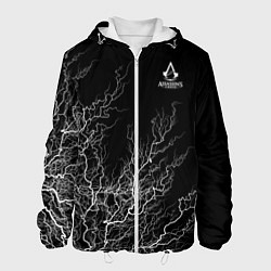 Куртка с капюшоном мужская Assassins Creed, цвет: 3D-белый