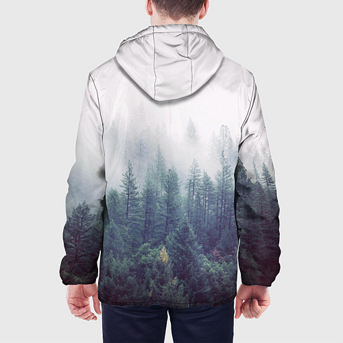 Мужская куртка Сибирский лес / 3D-Белый – фото 4
