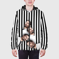 Куртка с капюшоном мужская Дима Билин, цвет: 3D-черный — фото 2