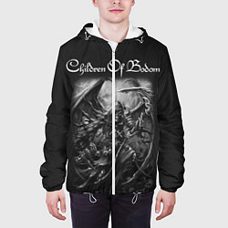 Куртка с капюшоном мужская Children of Bodom 16, цвет: 3D-белый — фото 2