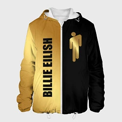 Куртка с капюшоном мужская Billie Eilish Gold, цвет: 3D-белый