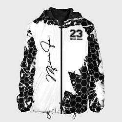 Куртка с капюшоном мужская Michael Jordan 23, цвет: 3D-черный