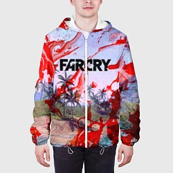 Куртка с капюшоном мужская FARCRY, цвет: 3D-белый — фото 2