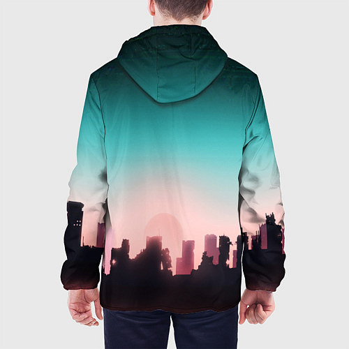 Мужская куртка HOTLINE MIAMI / 3D-Черный – фото 4