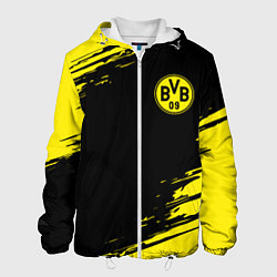 Куртка с капюшоном мужская BORUSSIA, цвет: 3D-белый