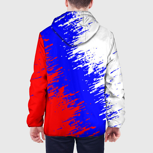 Мужская куртка Россия / 3D-Белый – фото 4