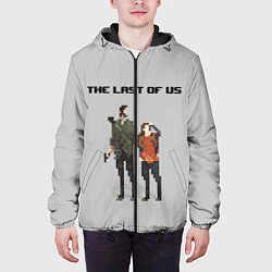 Куртка с капюшоном мужская THE LAST OF US, цвет: 3D-черный — фото 2