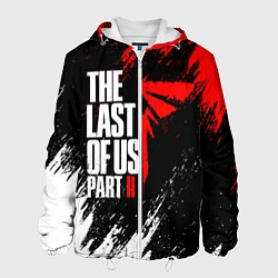 Куртка с капюшоном мужская THE LAST OF US II, цвет: 3D-белый