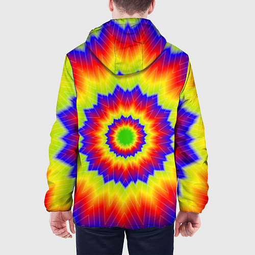 Мужская куртка Tie-Dye / 3D-Черный – фото 4