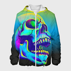 Мужская куртка Neon skull