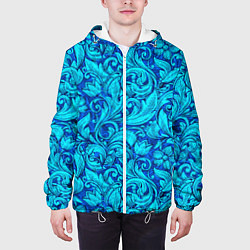 Куртка с капюшоном мужская Флора Flora, цвет: 3D-белый — фото 2