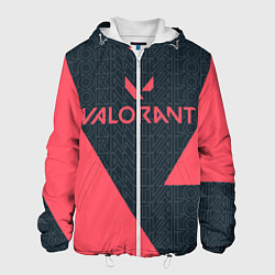 Куртка с капюшоном мужская Valorant, цвет: 3D-белый