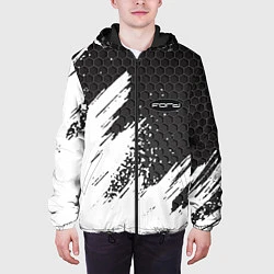 Куртка с капюшоном мужская FORD, цвет: 3D-черный — фото 2