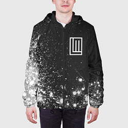 Куртка с капюшоном мужская LINDEMANN ЛИНДЕМАНН, цвет: 3D-черный — фото 2