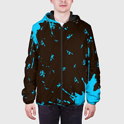 Куртка с капюшоном мужская PORTAL ПОРТАЛ, цвет: 3D-черный — фото 2