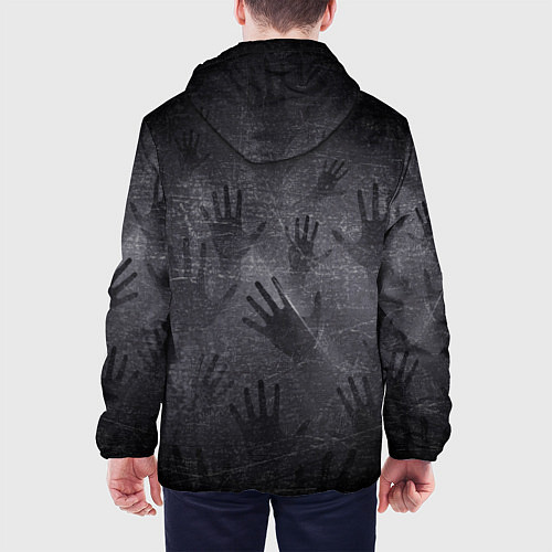 Мужская куртка ЛАДОНИ УШЕДШИХ / 3D-Белый – фото 4