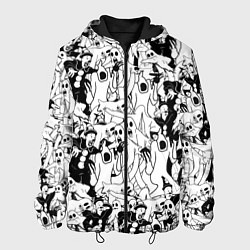 Куртка с капюшоном мужская GHOSTEMANE, цвет: 3D-черный