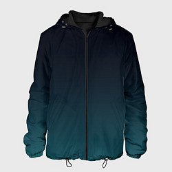 Куртка с капюшоном мужская GRADIENT, цвет: 3D-черный