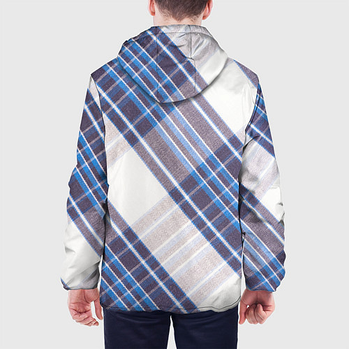 Мужская куртка Шотландка Z / 3D-Белый – фото 4